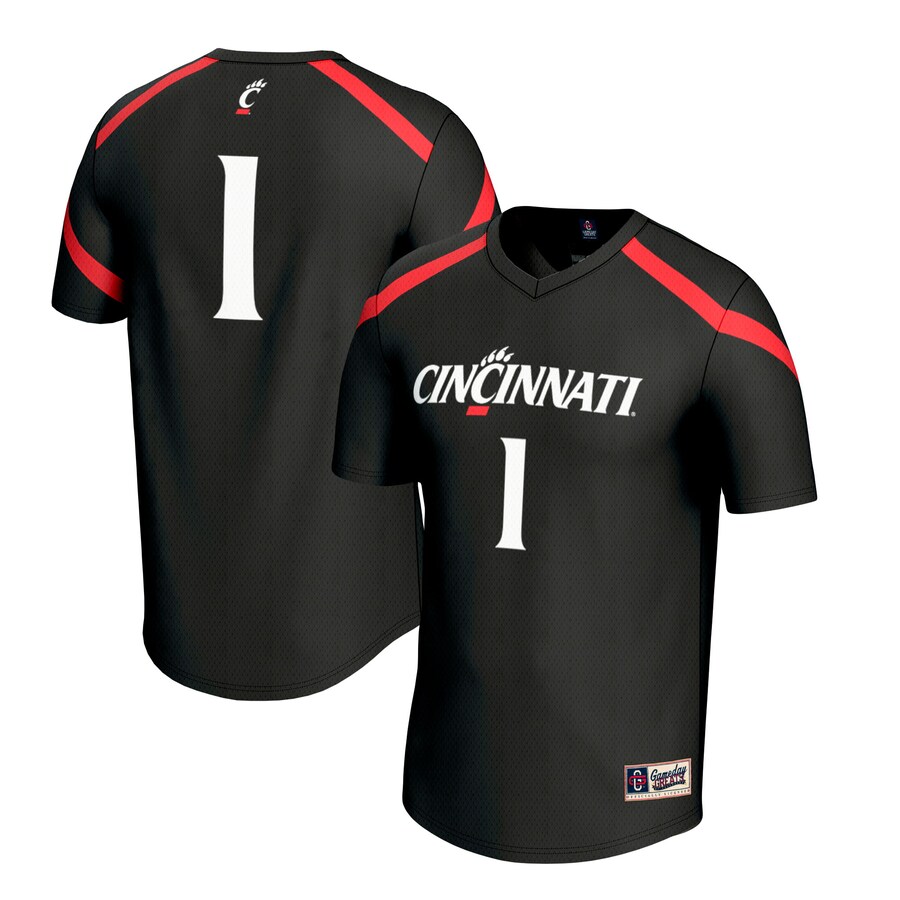 Unisex GameDay Greats  Black #1 Cincinnati Bearcats Lacrosse Fashion Jersey