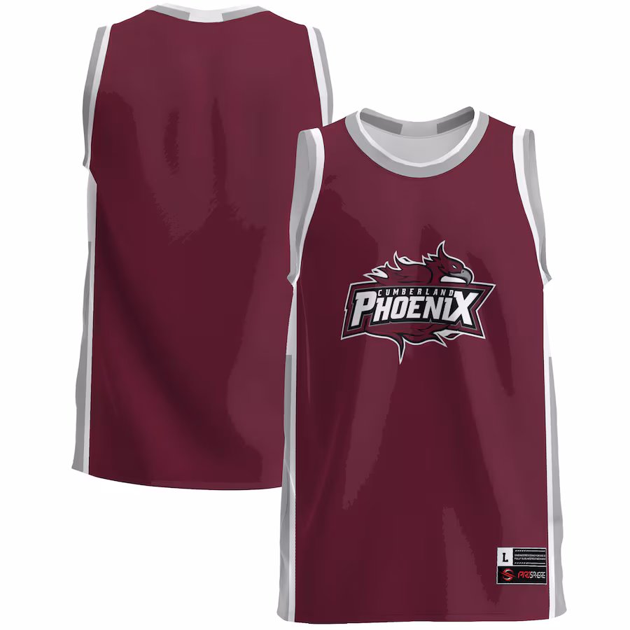 Men's GameDay Greats  Maroon Cumberland Phoenix  Lightweight Basketball Jersey