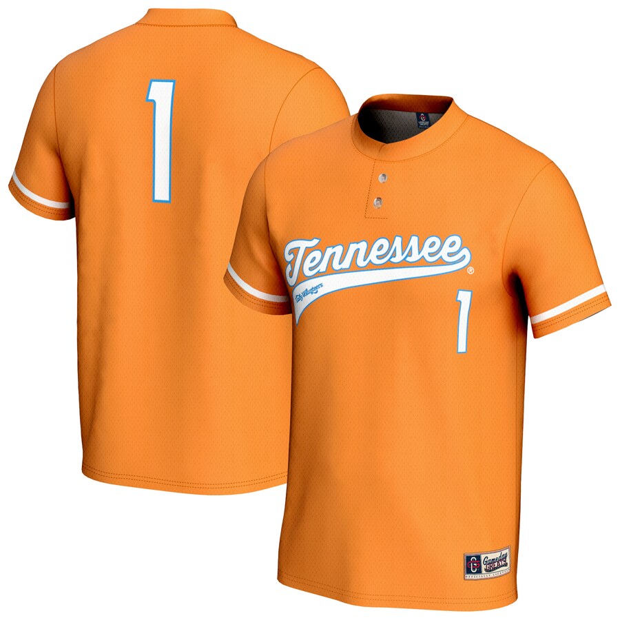 Youth GameDay Greats  Orange Tennessee Volunteers Softball Fashion Jersey