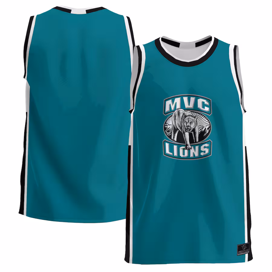 Youth ProSphere  Blue MVC Mountain Lions  Basketball Jersey