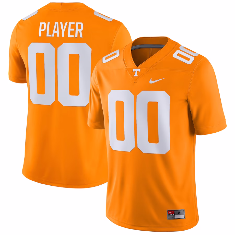 Tennessee Volunteers Nike Pick-A-Player NIL Replica Football Jersey - Tennessee Orange