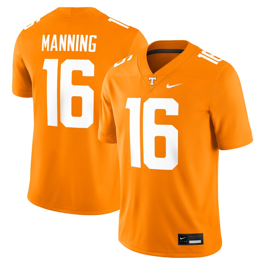 Men's Nike Peyton Manning Tennessee Orange Tennessee Volunteers Alumni Player Game Jersey
