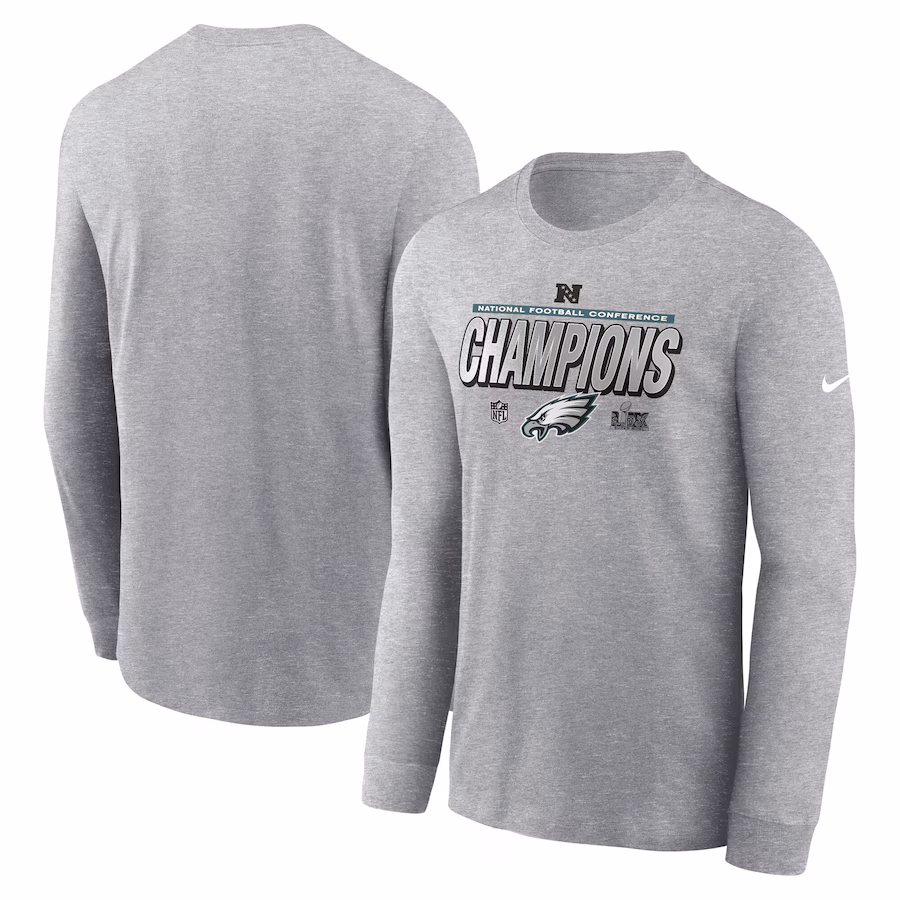 Men's Detroit Lions Nike Black 2023 NFC North Division Champions Locker Room Trophy Collection Long Sleeve T-Shirt