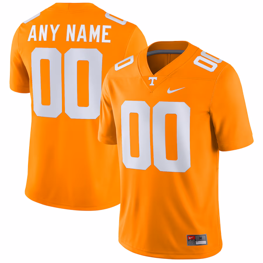 Tennessee Volunteers Nike Football Custom Game Jersey - Tennessee Orange