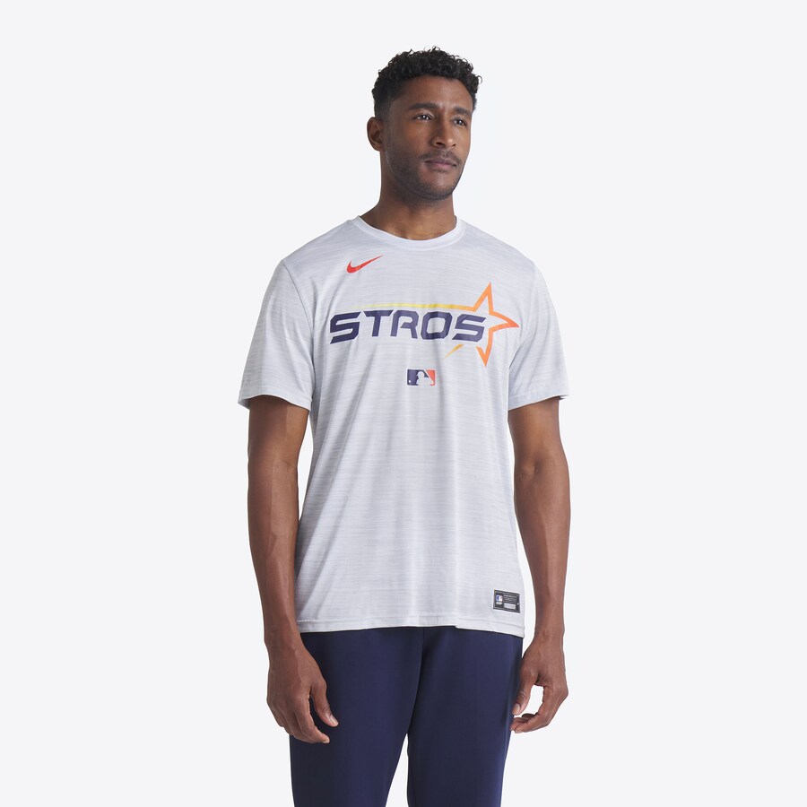 Men's Houston Astros Nike White 2025 City Connect Authentic Collection Velocity Performance T-Shirt