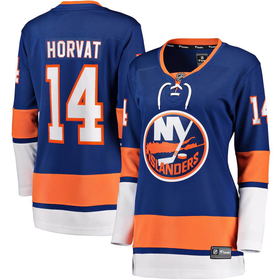 Women's New York Islanders Bo Horvat Fanatics Blue Home Breakaway Jersey