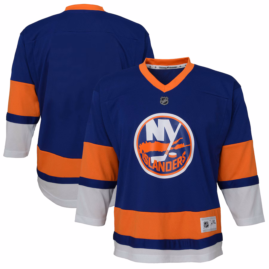 Youth New York Islanders Royal Home Replica Jersey