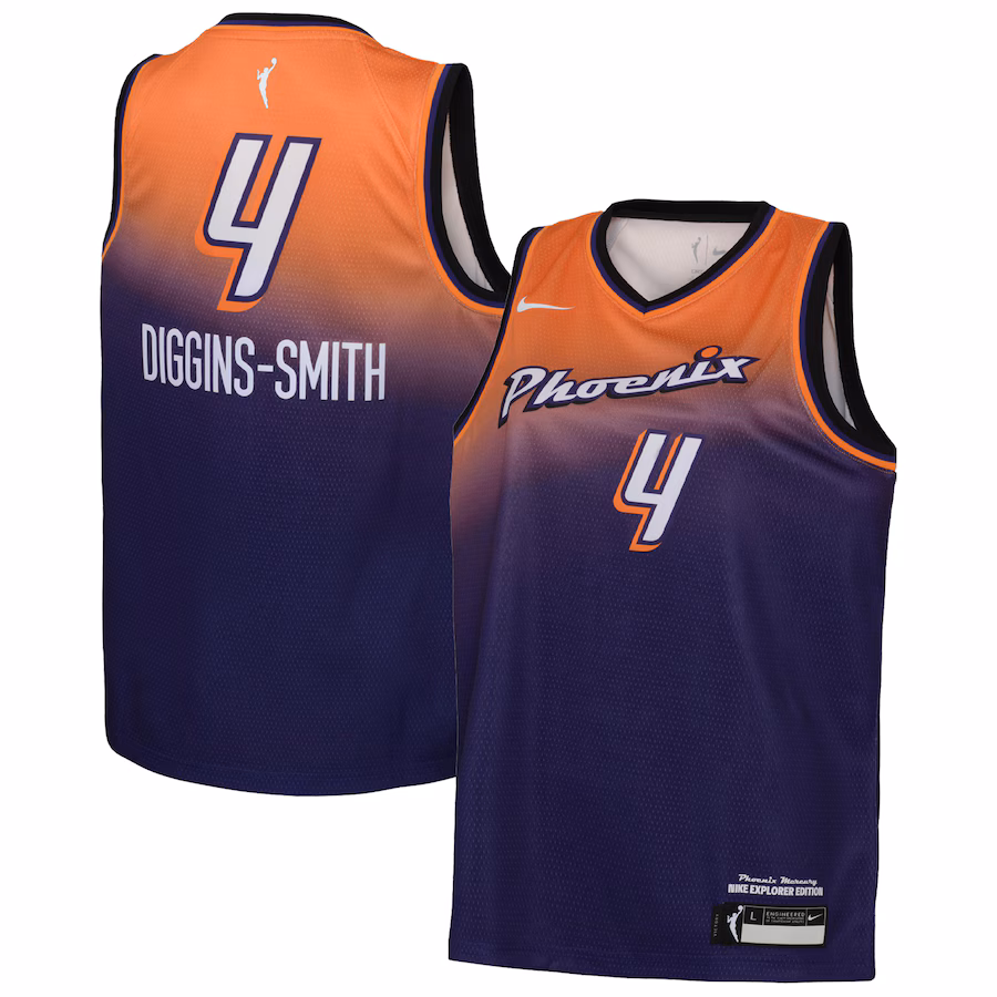 Youth Phoenix Mercury Skylar Diggins-Smith Nike Purple 2021 Explorer Edition Victory Player Jersey