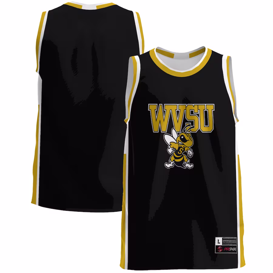 West Virginia State Yellow Jackets GameDay Greats  Lightweight Basketball Jersey - Gold