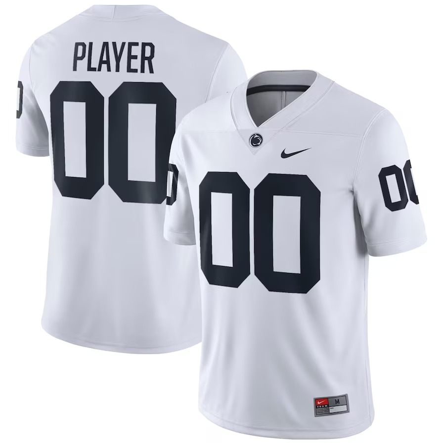 Penn State Nittany Lions Nike Pick-A-Player NIL Replica Football Jersey - White