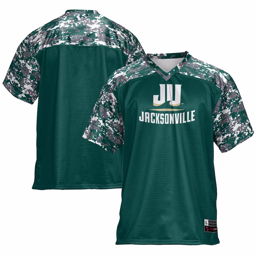 JU Dolphins GameDay Greats Football Jersey - Green