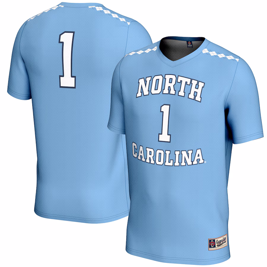 Unisex GameDay Greats #1 Carolina Blue North Carolina Tar Heels Lightweight Women's Lacrosse Jersey