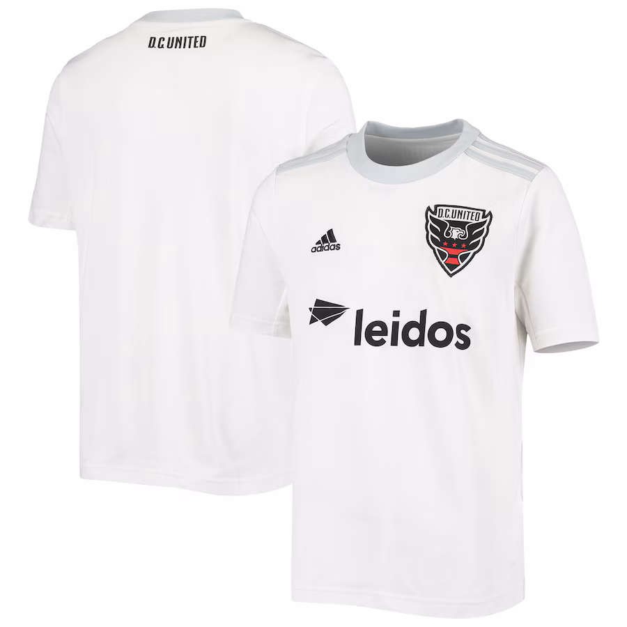 Men's D.C. United adidas White 2019 Away Team Authentic Jersey