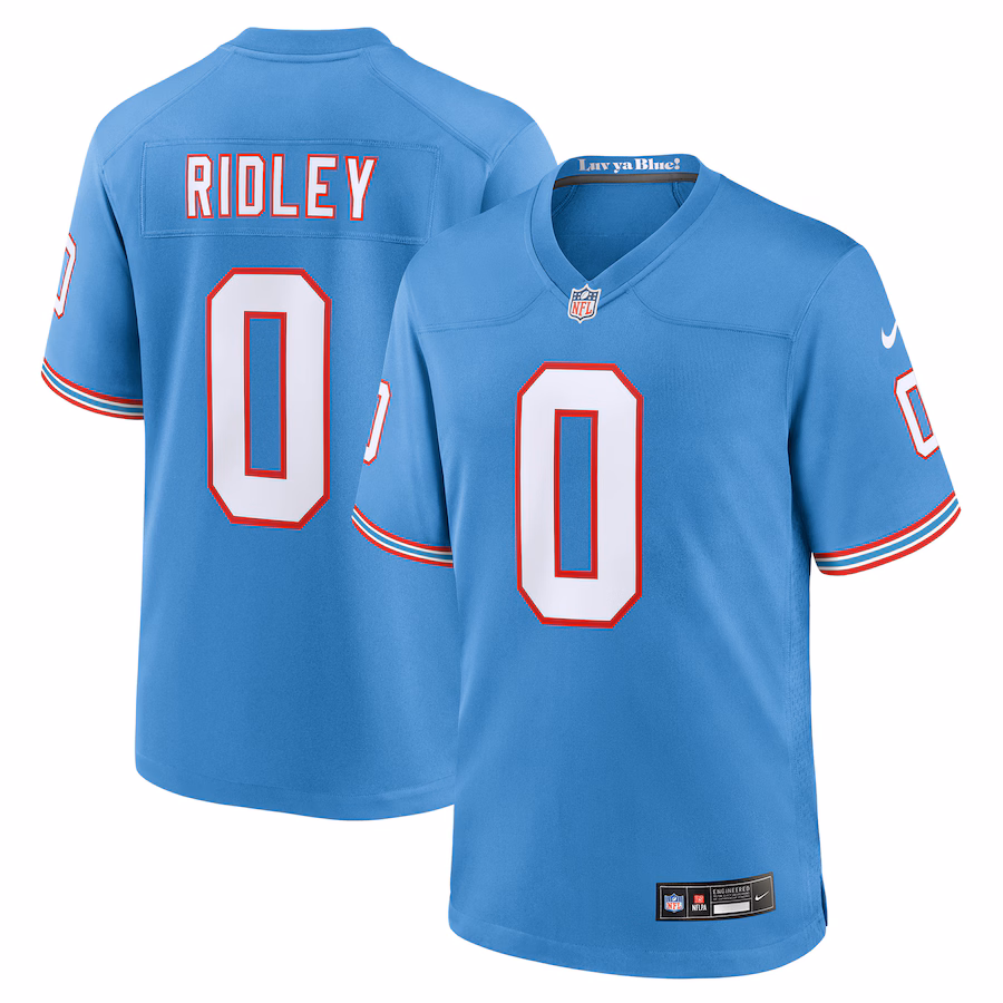 Youth Tennessee Titans Calvin Ridley Nike Light Blue Alternate Game Jersey