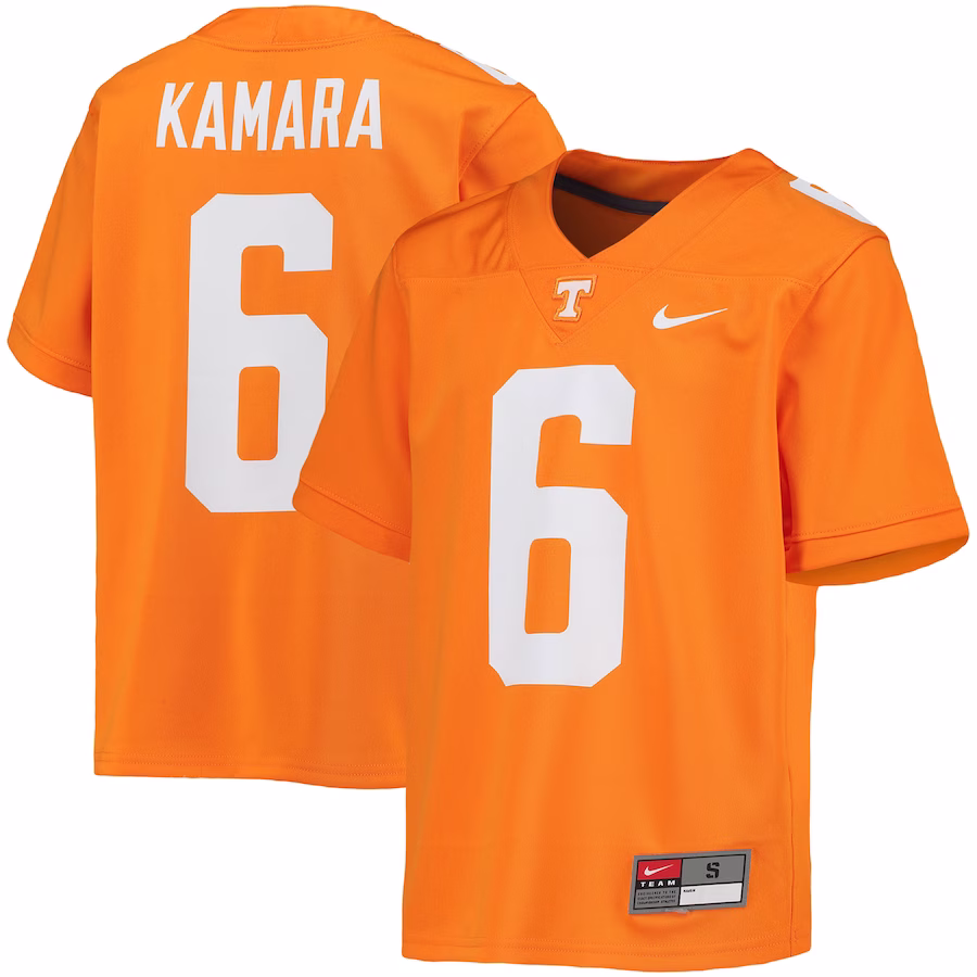 Alvin Kamara Tennessee Volunteers Nike Youth Alumni Jersey - Tennessee Orange