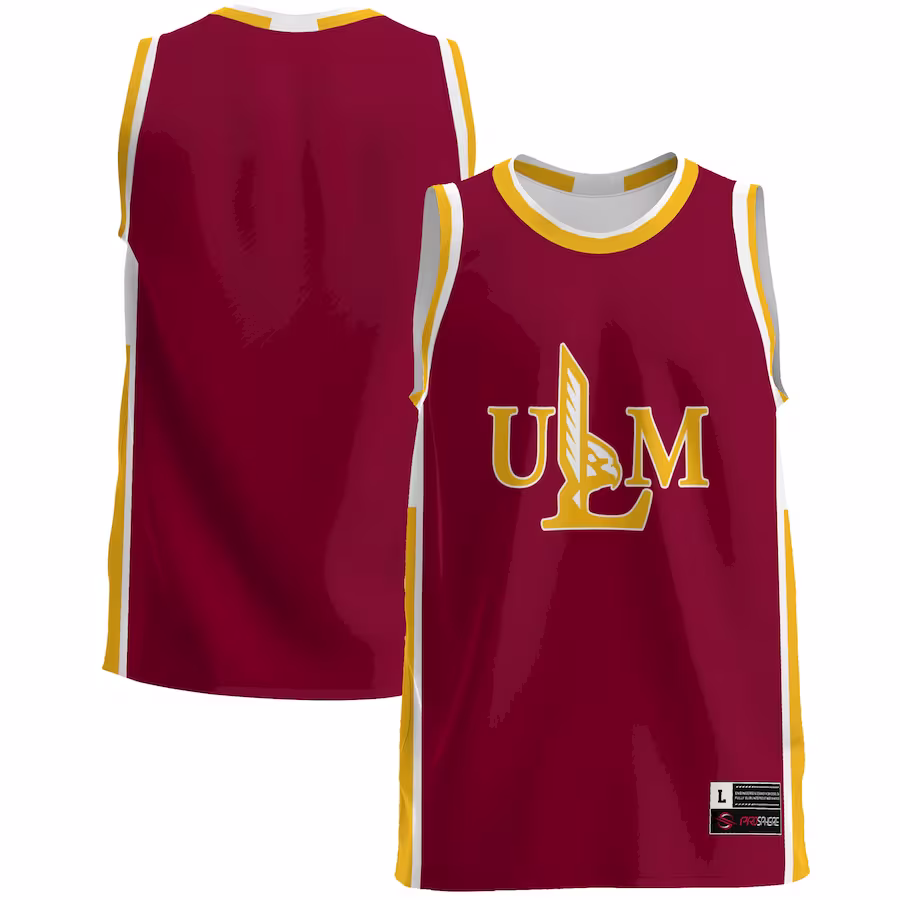 ULM Warhawks GameDay Greats  Lightweight Basketball Jersey - Maroon