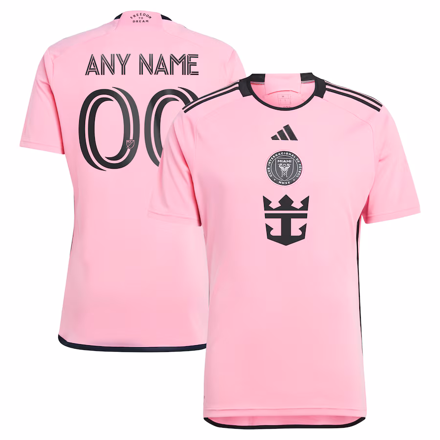 Men's Inter Miami CF  adidas Pink 2024 2getherness Replica Custom Jersey