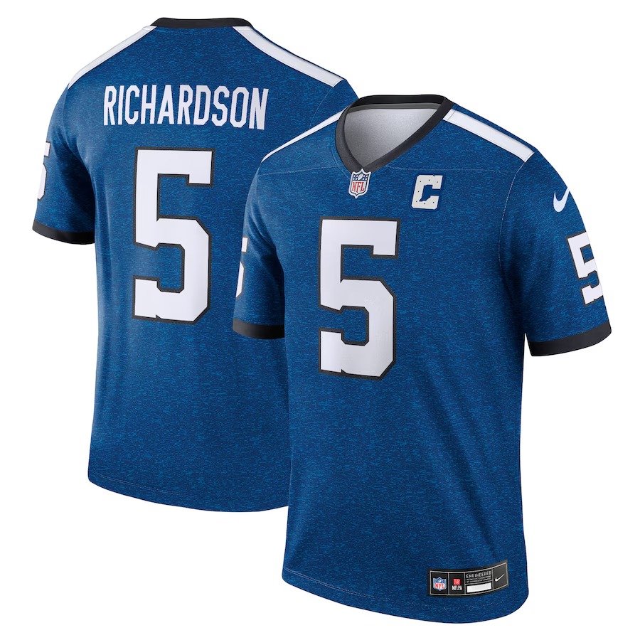 Men's Indianapolis Colts Anthony Richardson Nike Royal Alternate Legend Jersey