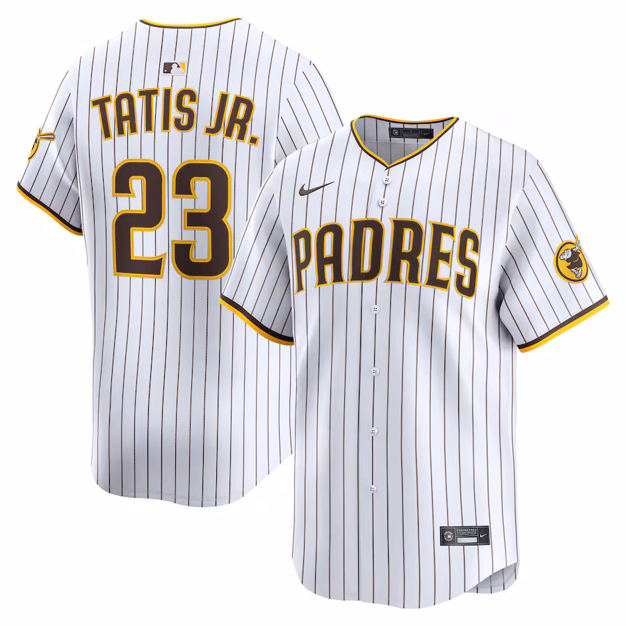 Men's San Diego Padres Fernando Tatis Jr. Nike White Alternate Limited Player Jersey