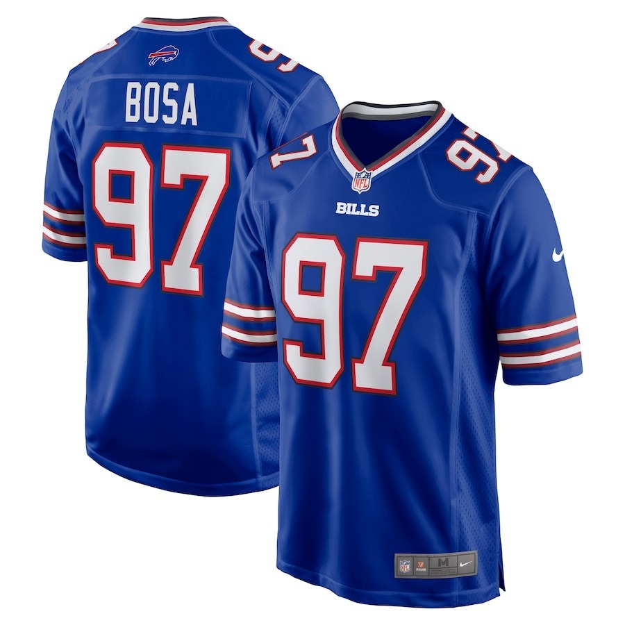 Men's Buffalo Bills Joey Bosa Nike Royal Game Player Jersey