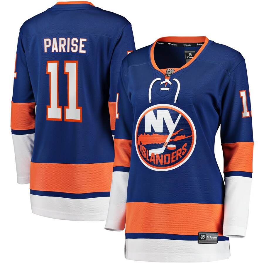 Women's New York Islanders Zach Parise Fanatics Branded Royal Home Breakaway Player Jersey - Ujersey