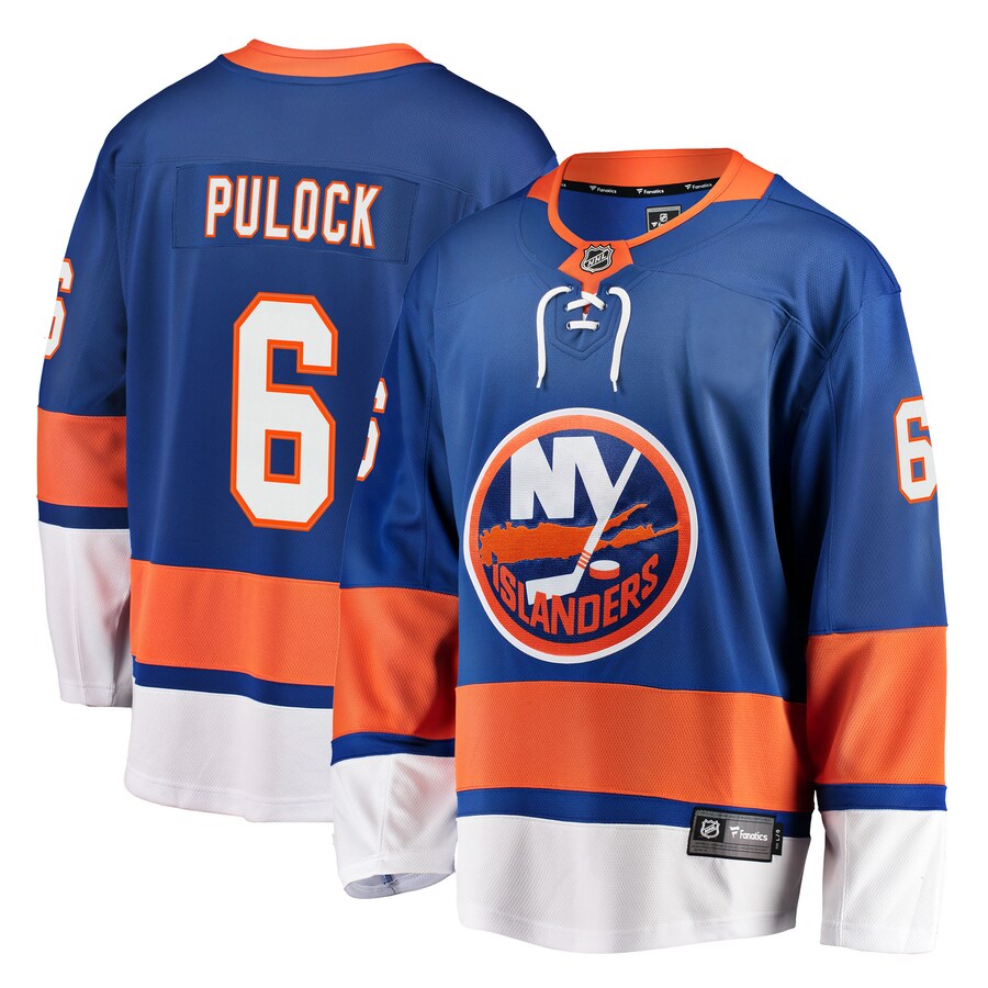 Men's New York Islanders Ryan Pulock Fanatics Branded Royal Breakaway Player Jersey - Ujersey