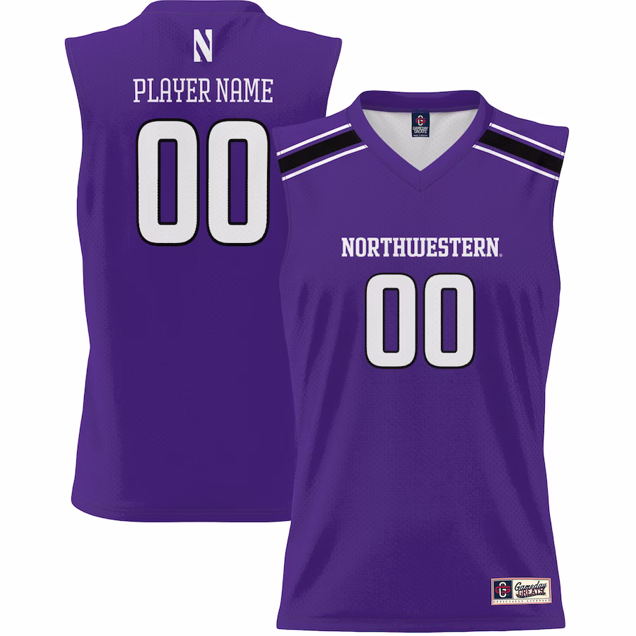 Northwestern Wildcats GameDay Greats NIL Pick-A-Player Men's Basketball Jersey - Purple - Ujersey