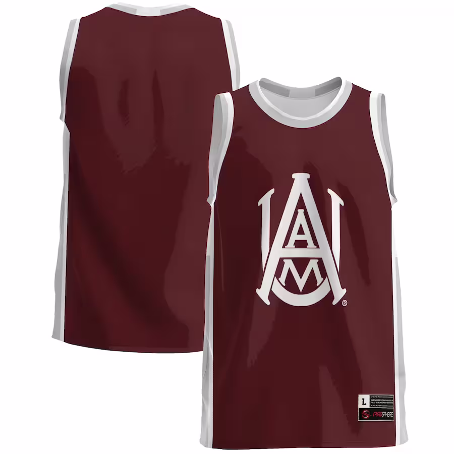 Alabama A&M Bulldogs GameDay Greats  Lightweight Basketball Jersey - Maroon - Ujersey
