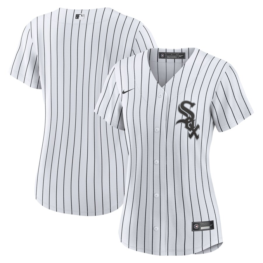 Women's Chicago White Sox Nike White Home Replica Team Jersey - Ujersey