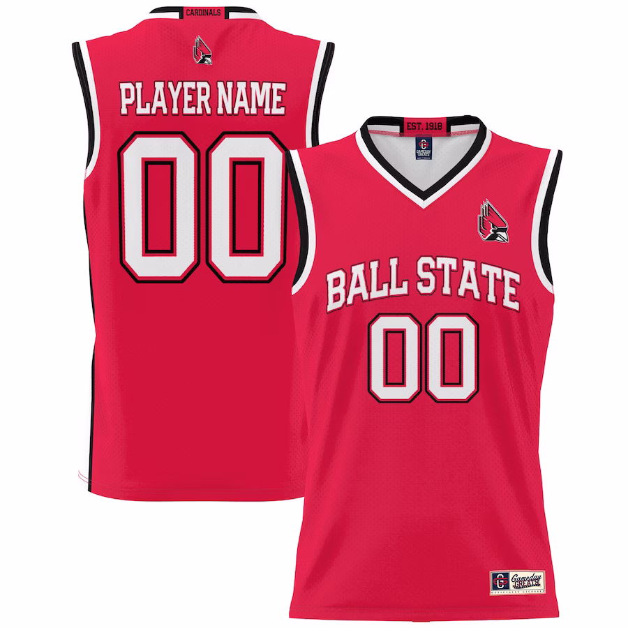 Ball State Cardinals GameDay Greats Men's NIL Pick-A-Player Lightweight Basketball Jersey - Cardinal - Ujersey