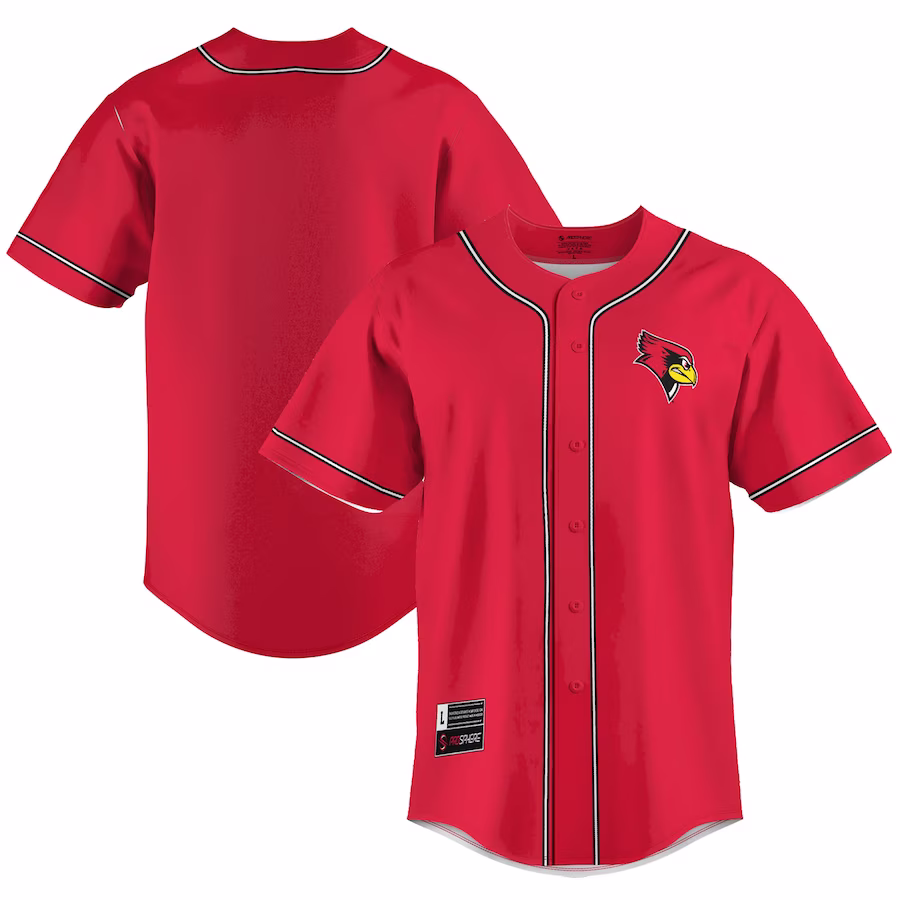 Illinois State Redbirds GameDay Greats  Lightweight Baseball Jersey - Red - Ujersey