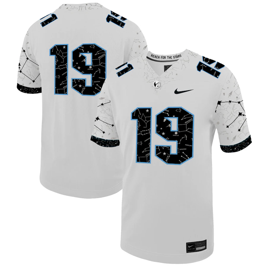 #19 UCF Knights Nike Untouchable Football Jersey - White - Ujersey