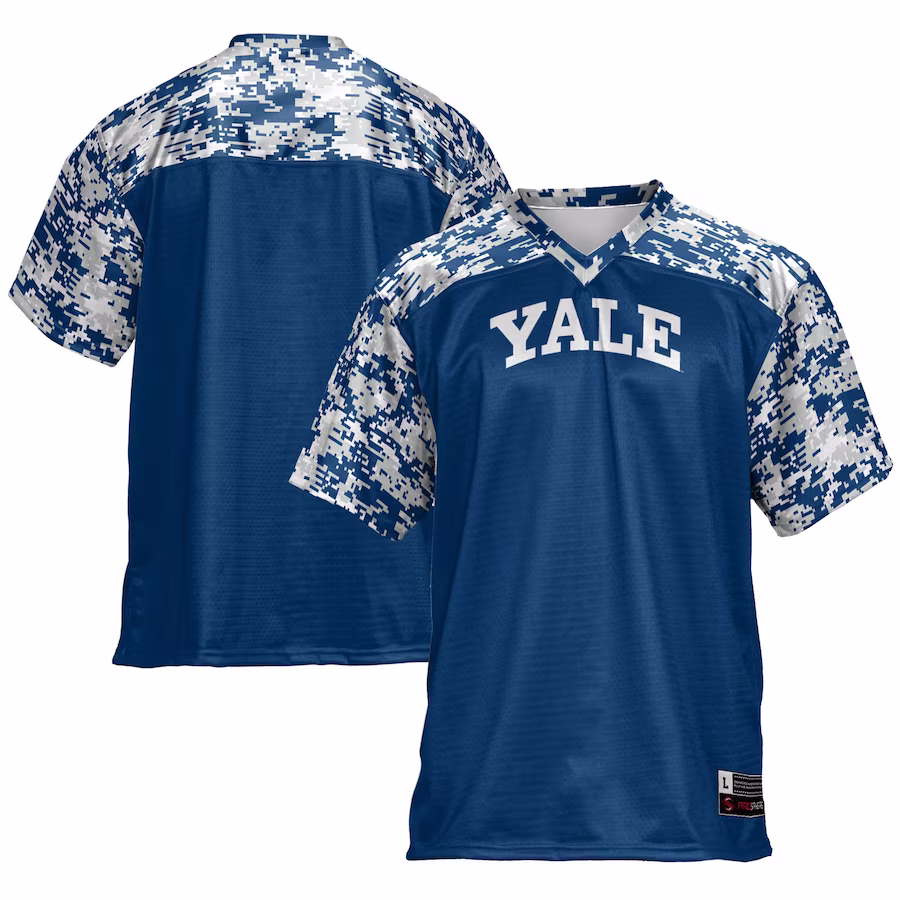 Yale Bulldogs GameDay Greats Football Jersey - Navy - Ujersey