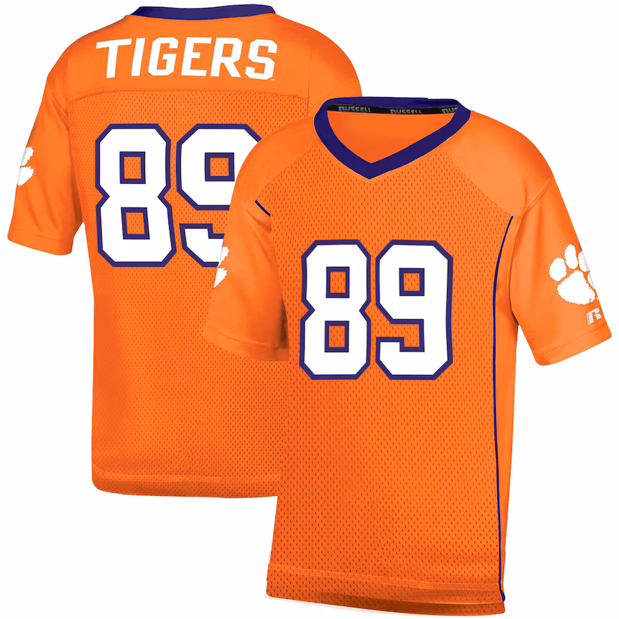 Men's Orange Clemson Tigers Team Football Jersey - Ujersey