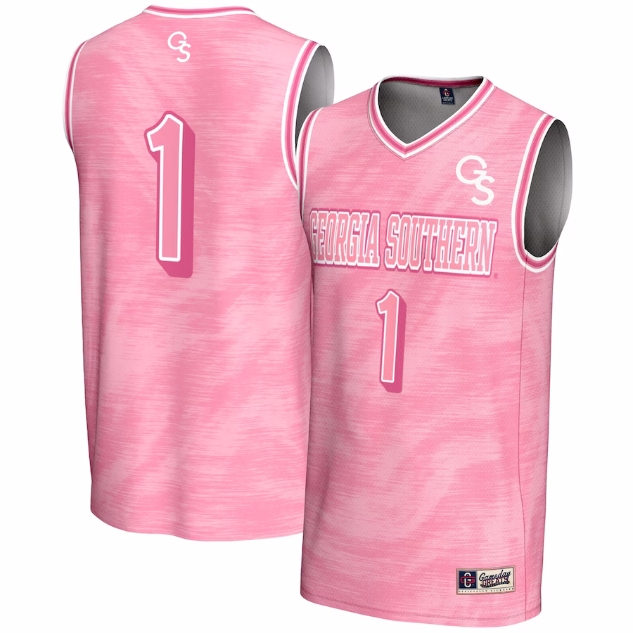 #1 Georgia Southern Eagles GameDay Greats Unisex Lightweight Basketball Fashion Jersey - Pink - Ujersey