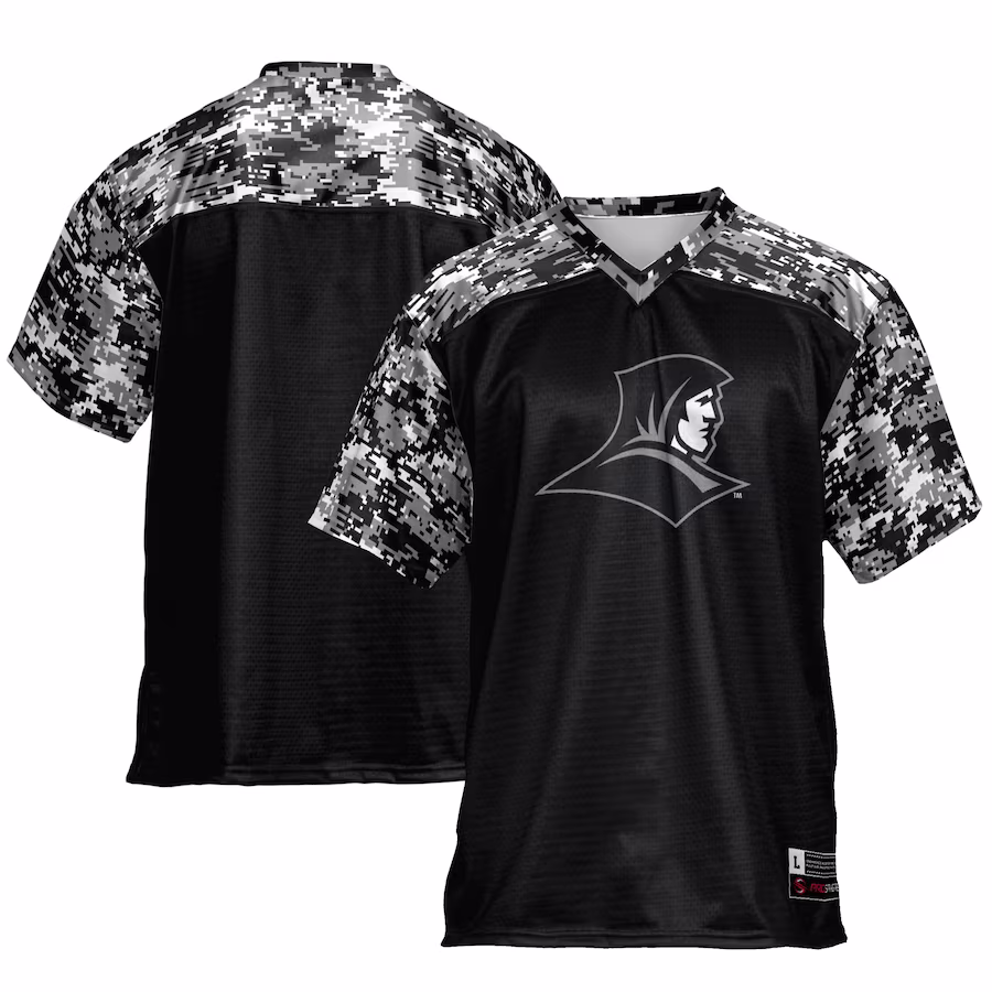 Providence Friars GameDay Greats Camo Football Jersey - Black - Ujersey