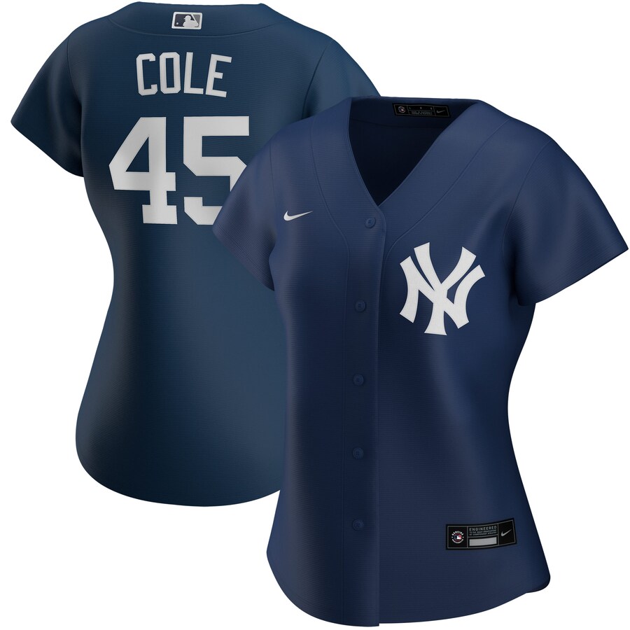 Women's New York Yankees Gerrit Cole Nike Navy Alternate Replica Player Jersey - Ujersey