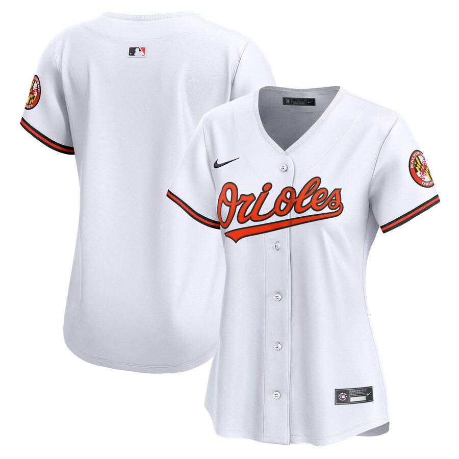 Women's Baltimore Orioles Nike White Home Limited Jersey - Ujersey