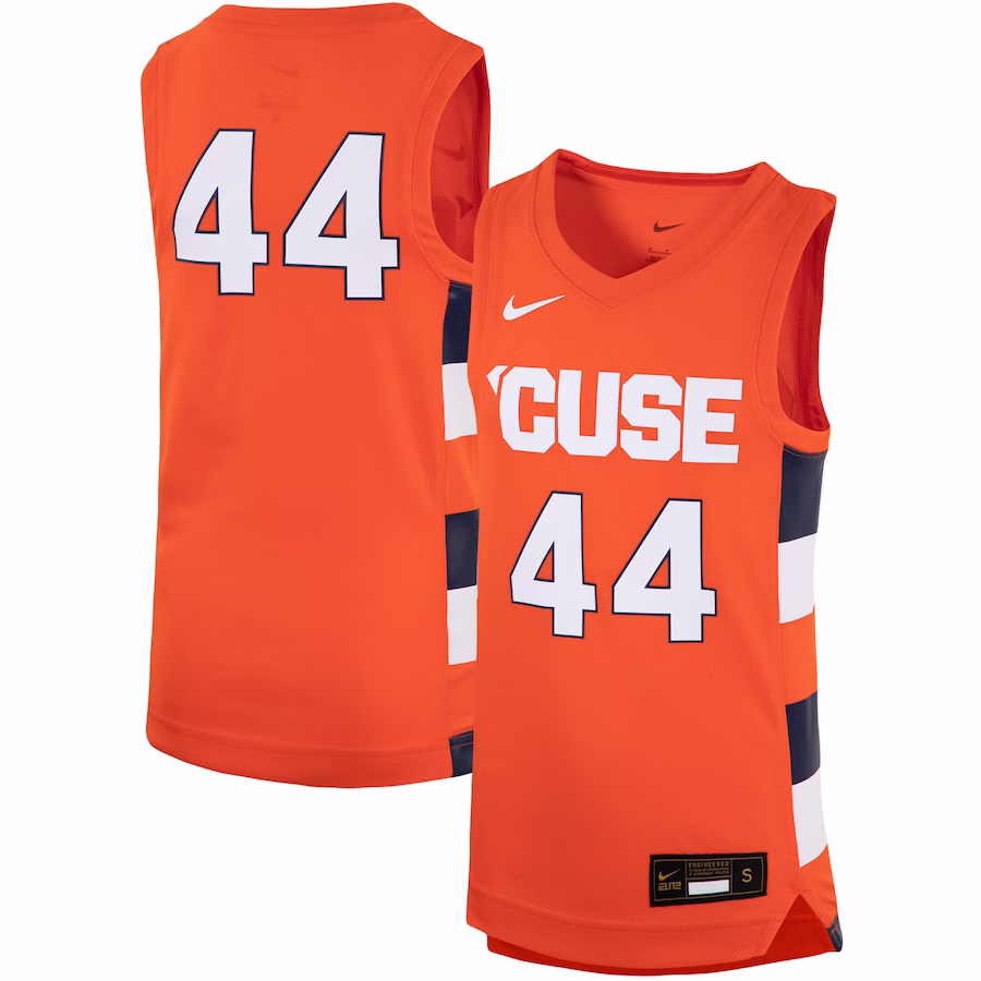 #44 Syracuse Orange Nike Youth Team Replica Basketball Jersey - Orange - Ujersey