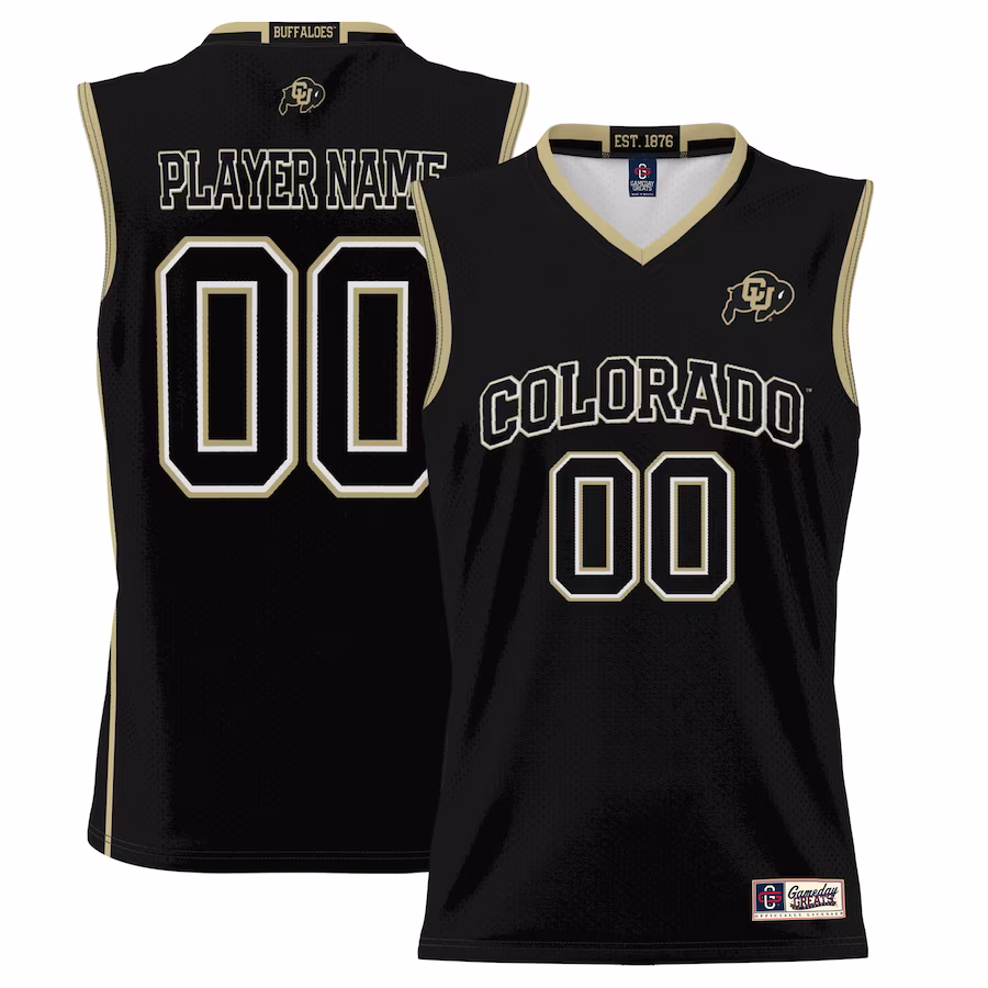 Colorado Buffaloes GameDay Greats Youth NIL Pick-A-Player Lightweight Basketball Jersey - Black - Ujersey