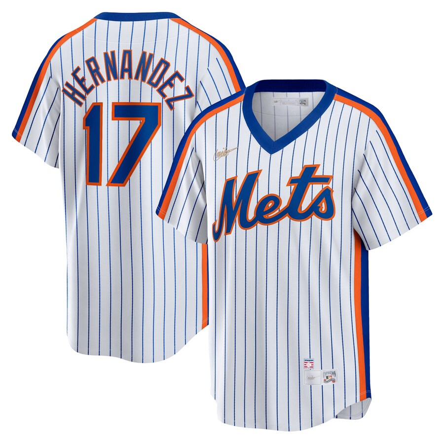 Men's New York Mets Keith Hernandez Nike White Home Cooperstown Collection Player Jersey - Ujersey