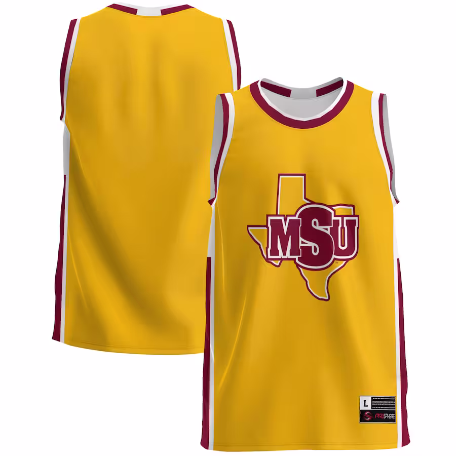Midwestern State Mustangs GameDay Greats  Lightweight Basketball Jersey - Maroon - Ujersey