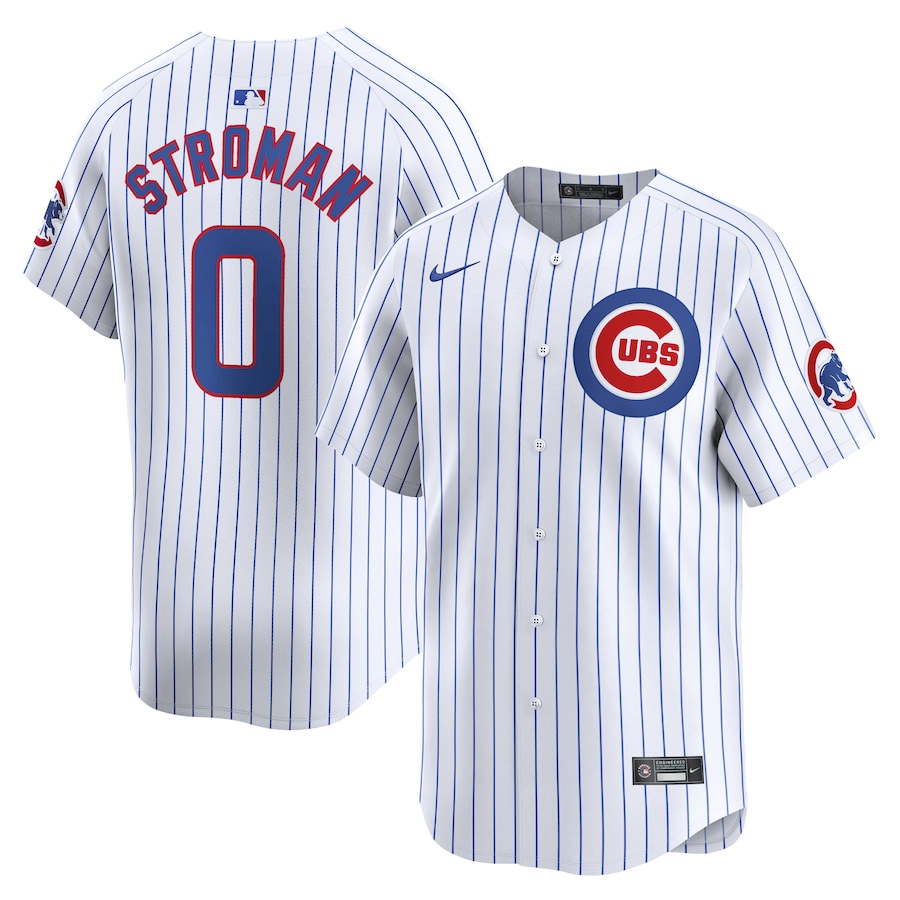 Men's Chicago Cubs Marcus Stroman Nike White Home Limited Player Jersey - Ujersey