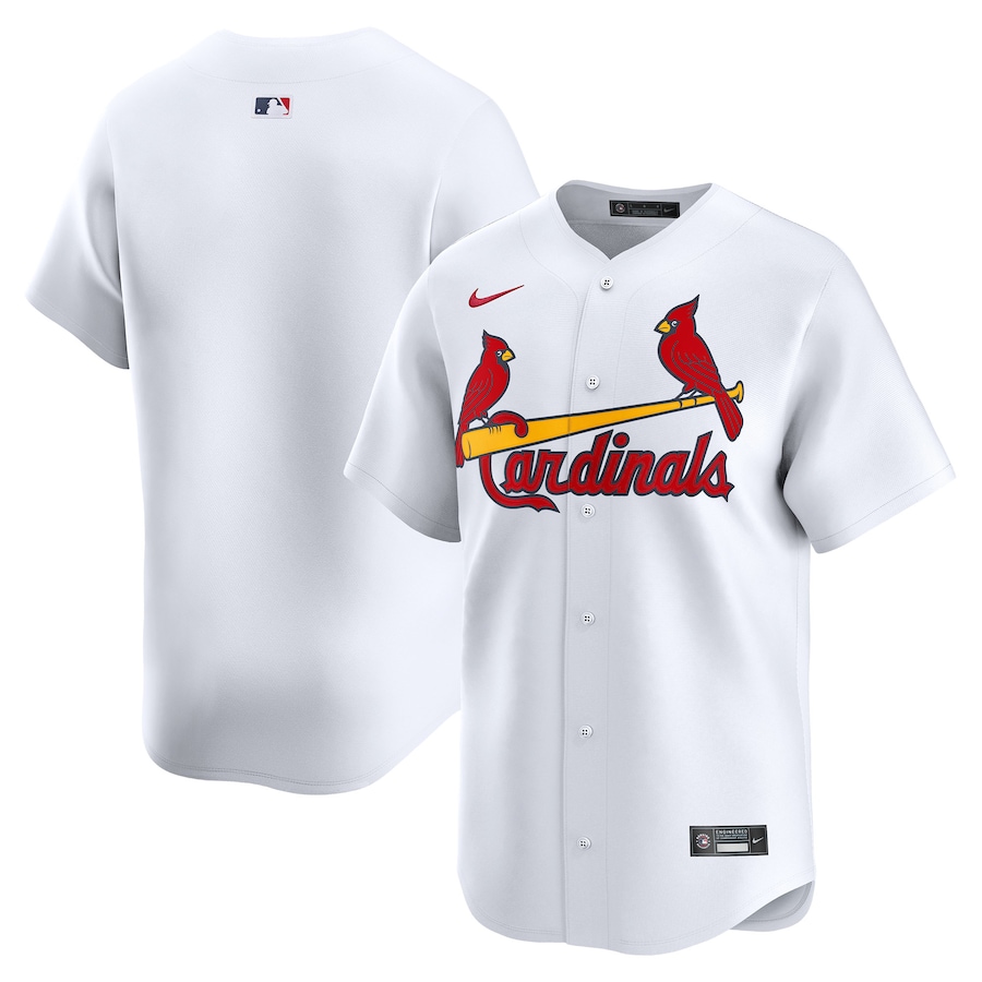 Men's St. Louis Cardinals Nike White Home Limited Jersey - Ujersey