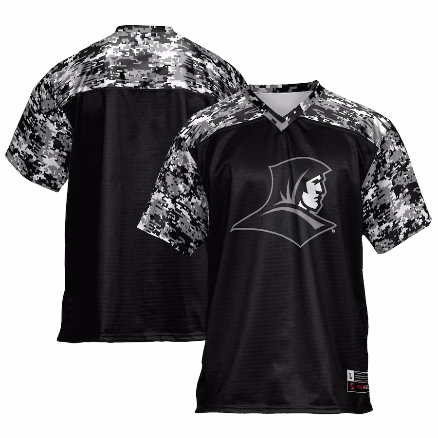Providence Friars GameDay Greats Youth Camo Football Jersey - Black - Ujersey