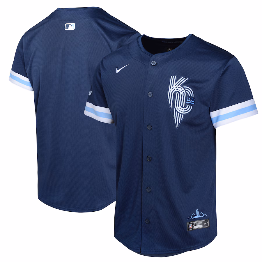 Youth Kansas City Royals  Nike Navy City Connect Limited Jersey - Ujersey