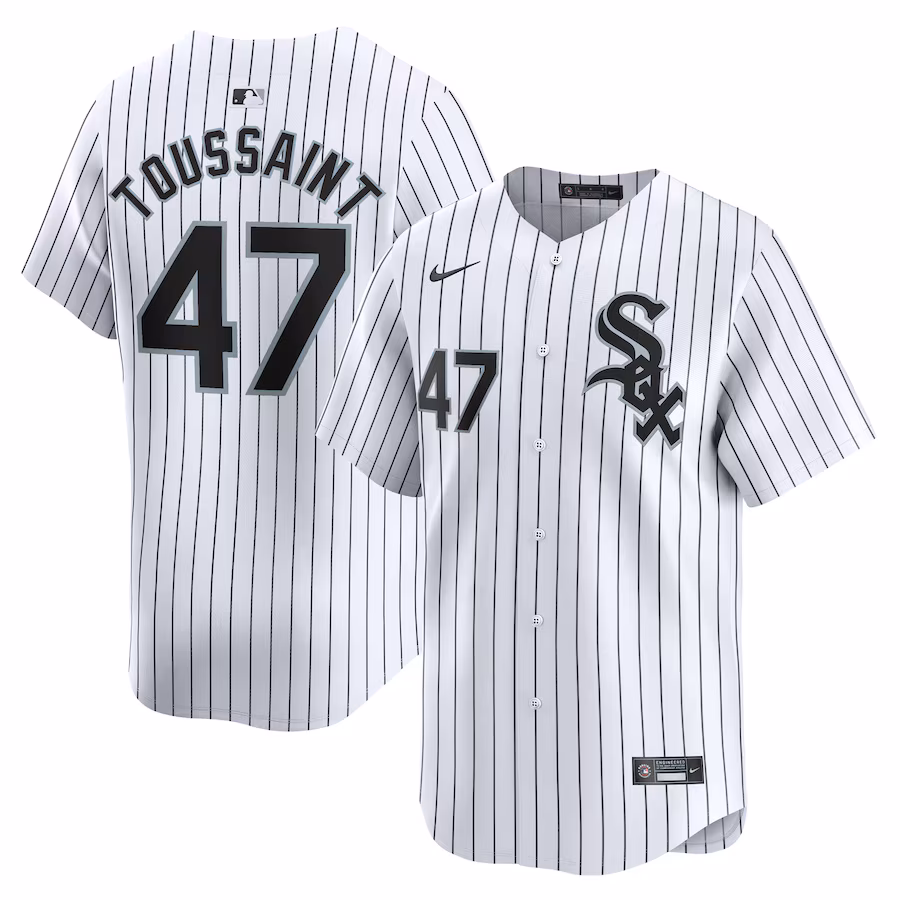 Men's Chicago White Sox Touki Toussaint Nike White Home Limited Player Jersey - Ujersey
