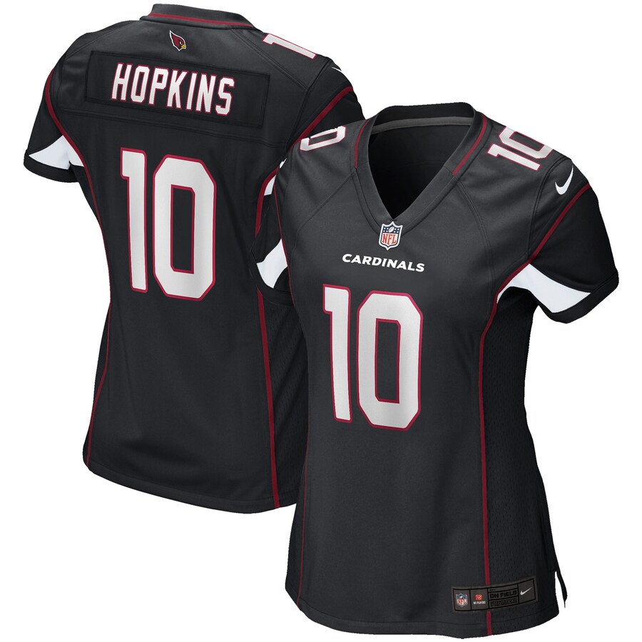 Women's Arizona Cardinals DeAndre Hopkins Nike Black Game Jersey - Ujersey