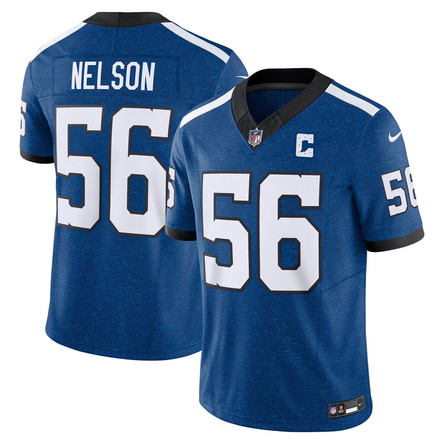 Men's Indianapolis Colts Quenton Nelson Nike Blue Vapor F.U.S.E. Limited Jersey - Ujersey