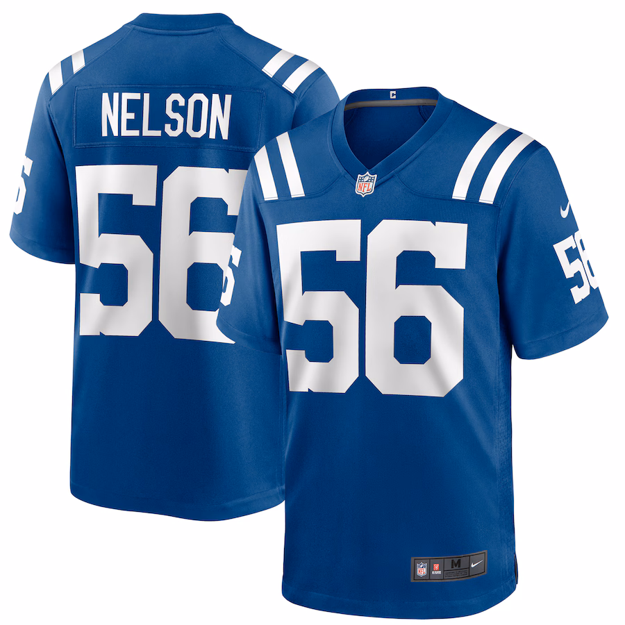 Men's Indianapolis Colts Quenton Nelson Nike Royal Game Player Jersey - Ujersey